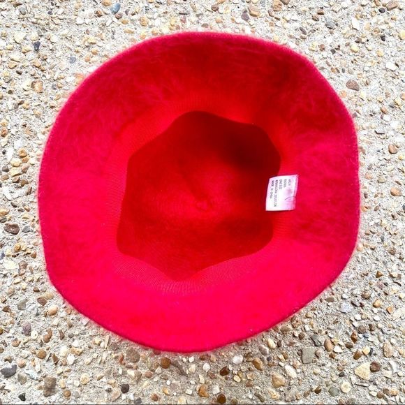 Arlin Angora Blend Red Hat - Picture 5 of 7